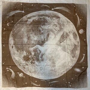 Hermès Clair de Lune 140 Cashmere Silk Shawl